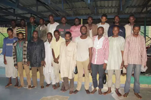 Photos: 29 Car Snatchers Arrested And 12 Cars Recovered By Police